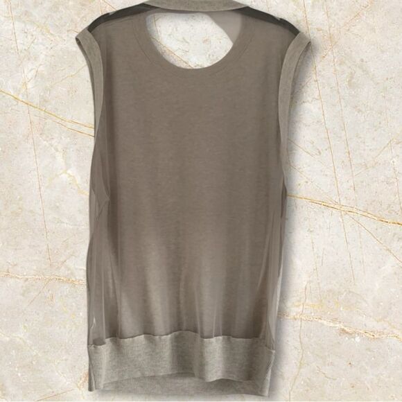 All Saints sleeveless tan knit top. Size small beautiful addition to wardrobe! - Picture 7 of 7